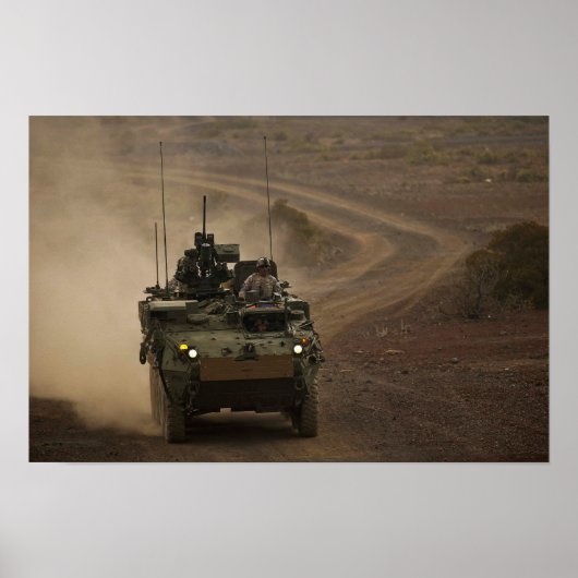 2e stryker Brigade Combat Team Poster (Voorkant)