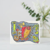 2e subQuantum Heaven Briefkaart (Staand voorkant)