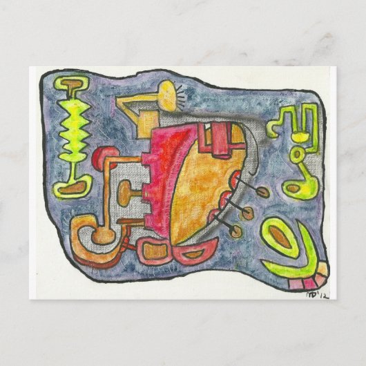 2e subQuantum Heaven Briefkaart (Voorkant)