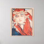 2e Tentoonstelling van de Sociëteit van Poolse Kun Canvas Afdruk (Voorkant)