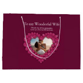 2e trouwdag - tuinfototas groot cadeauzakje (Achterkant)