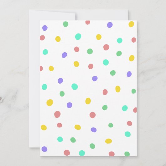 2e twee cool lief kleurrijke ijs Poppen meisje ver Kaart (Achterkant)