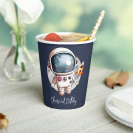 2e Twee De Maan Verjaardag Papieren Bekers