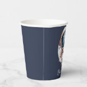 2e Twee De Maan Verjaardag Papieren Bekers (Rechts)