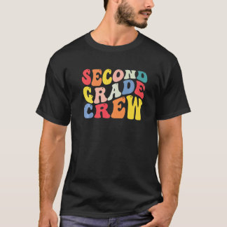 2e tweedegraads crewleraar terug naar school retro t-shirt