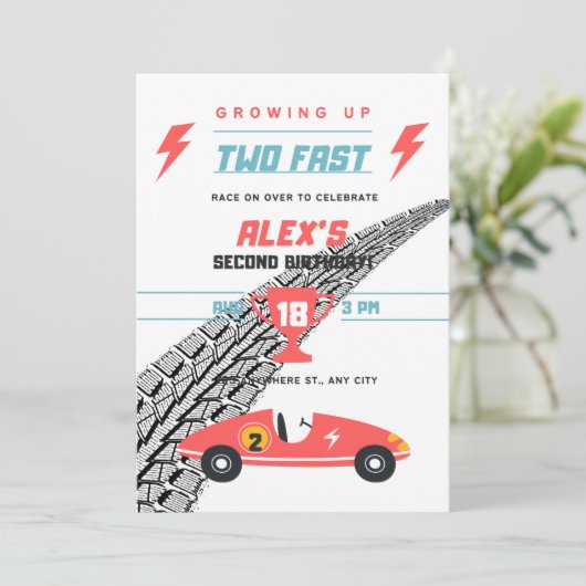 2e uitnodiging (Staand voorkant)