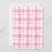 2e uitnodiging van de Birthday Party (Achterkant)