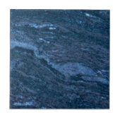 2e van de 2 Rich Blue Faux Granite Reproduction Tegeltje (Voorkant)