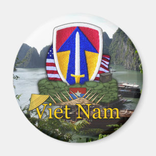 2e veld force patch vietnam war rvn veteranen magn magneet