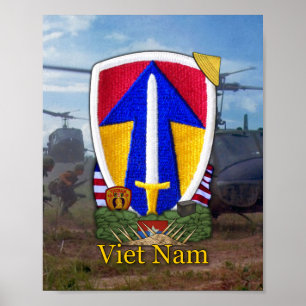 2e Veldkracht Vietnam Nam War Patch Print