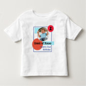2e verdagagest kleurrijke aangepaste foto kinder shirts (Voorkant)