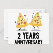 2e verjaardag 2 jaar briefkaart (Voorkant / Achterkant)