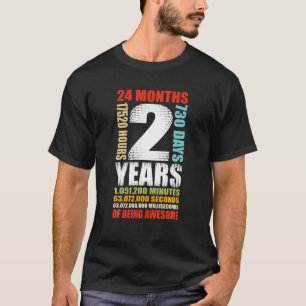 2e verjaardag 2 jaar oude jongens Kinder jongens B T-shirt