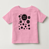 2e verjaardag 2 jaar oude leuke bubbels v06c kinder shirts (Voorkant)