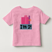2e verjaardag 2 jaar oude T-shirt (Voorkant)