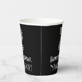 2e verjaardag — Art Deco Geïnspireerde look "2" +  Papieren Bekers (Rechts)