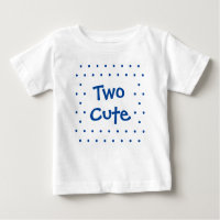 2e verjaardag Baby Boy Two Cute T shirt