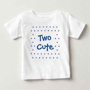 2e verjaardag Baby Boy Two Cute T shirt
