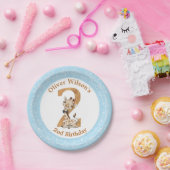 2e verjaardag Baby Giraffe Bord (Feest)