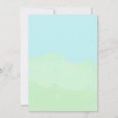 2e verjaardag baby haai onder het zee schattig kaart (Achterkant)