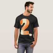 2e verjaardag Bingo! T-shirt (Voorkant volledig)