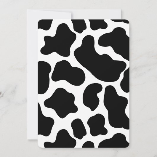 2e Verjaardag Boerderij Schuur Dieren Oink Baa Moo Kaart (Achterkant)