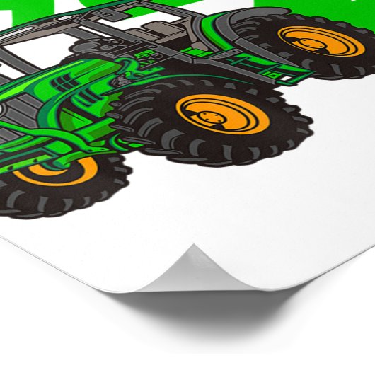 2e verjaardag Boerderij van de vogeltiter 2 Poster (Hoek)