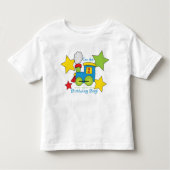2e verjaardag Boy Train Shirt (Voorkant)