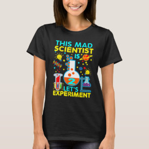2e verjaardag cadeau van deze dikke wetenschapper  t-shirt
