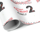 2e verjaardag cadeaupapier (Rol Hoek)