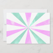 2e verjaardag circus foto uitnodiging (Achterkant)