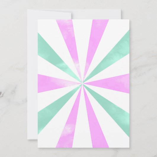 2e verjaardag circus uitnodiging (Achterkant)