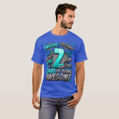 2e verjaardag Comic Style Geweldig sinds 2021 2 ja T-shirt (Voorkant volledig)