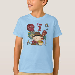 2e verjaardag Cowboy T-shirts en geschenken