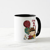 2e verjaardag Cowboy T-shirts en geschenken Mok (Voorkant rechts)