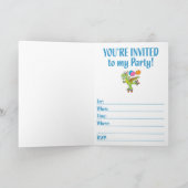 2e verjaardag dinosaurus kaart (Binnen)