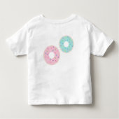 2e verjaardag Donut Party Twee zoet (w / sprinkles Kinder Shirts (Achterkant)