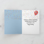 2e Verjaardag Eend Dansen In Een Regenplas Kaart (Binnen)