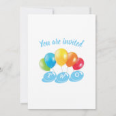 2e verjaardag foto collage nummer 2 Jongen Kaart (Achterkant)