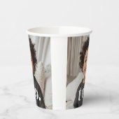 2e verjaardag foto - twee papieren bekers (Links)