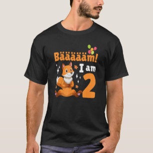 2e verjaardag Fox Théance Birthday Party 2 YYYY T-shirt