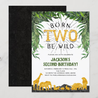 2e verjaardag, Geboren om wild te zijn, Safari Ani Kaart