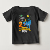 2e verjaardag: Gift Boy T Rex Dinosaur 2 jaar oud (Voorkant)