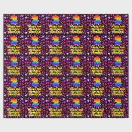 2e verjaardag: Het liefhebbende Kunstpatroon, Rege Cadeaupapier