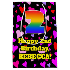 2e verjaardag: Het liefhebbende Kunstpatroon, Rege Medium Cadeauzakje