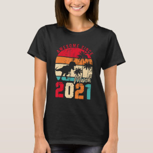 2e verjaardag Jongen Dinosaur 2 jaar oud Geweldige T-shirt