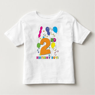 2e verjaardag jongen! kinder shirts