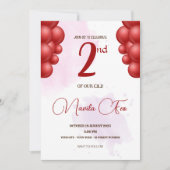 2e verjaardag kaart (Voorkant)