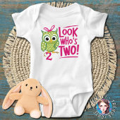 2e Verjaardag Kijk Wie Twee Romper