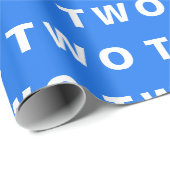 2e Verjaardag Leuk Blauw Boho Jongen Kinder Patroo Cadeaupapier (Rol Hoek)